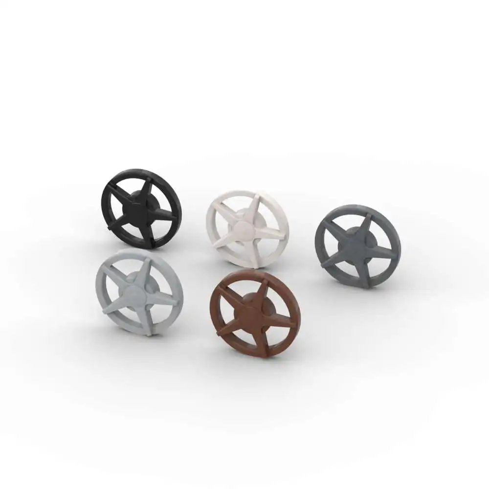 MOC 10 шт. 18978a крышка колеса 5 спиц комплект строительных блоков для 18976 18978 обучающие