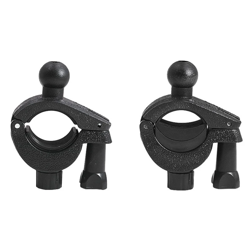 

17mm Ball Head Adapter Ballhead Clamp Mount Motorcycle Bike Handlebar Clip Holder No Tool Quick Installation/Disassembly