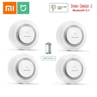 Детектор дыма Xiaomi Honeywell, датчик газа, контроль пожара, защита потолка и стены, легкая установка, дистанционное управление через приложение Mijia