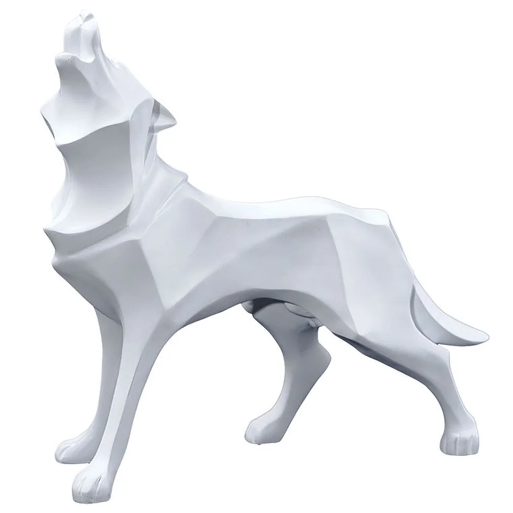 

Wolf Modeling Ornament Living Room Desktop Ornaments Desktop Sculpture Home Decor