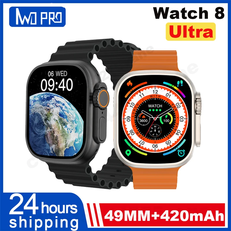 Мужские Водонепроницаемые умные часы PK ZD8 DT8 Ultra 49 мм 8 дюймов