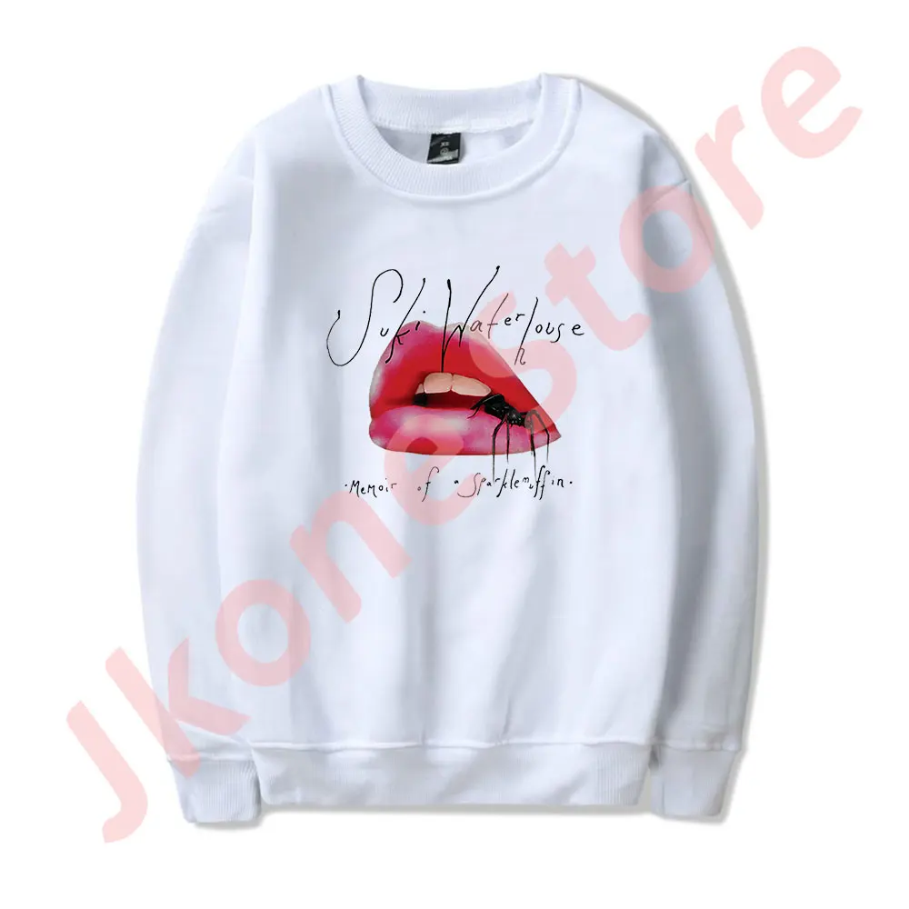 Футболка с длинными рукавами Suki Waterhouse MOAS Lips Memoir of a Sparklemuffin Tour Merch для женщин и