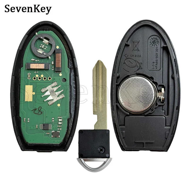 Фото Смарт-ключ-брелок Seven CWTWB1U815 TWB1U815 с 4 кнопками, 315 МГц, чип ID46 PCF7952A для Nissan Sentra, Versa, Teana, Sylphy, Sunny №5