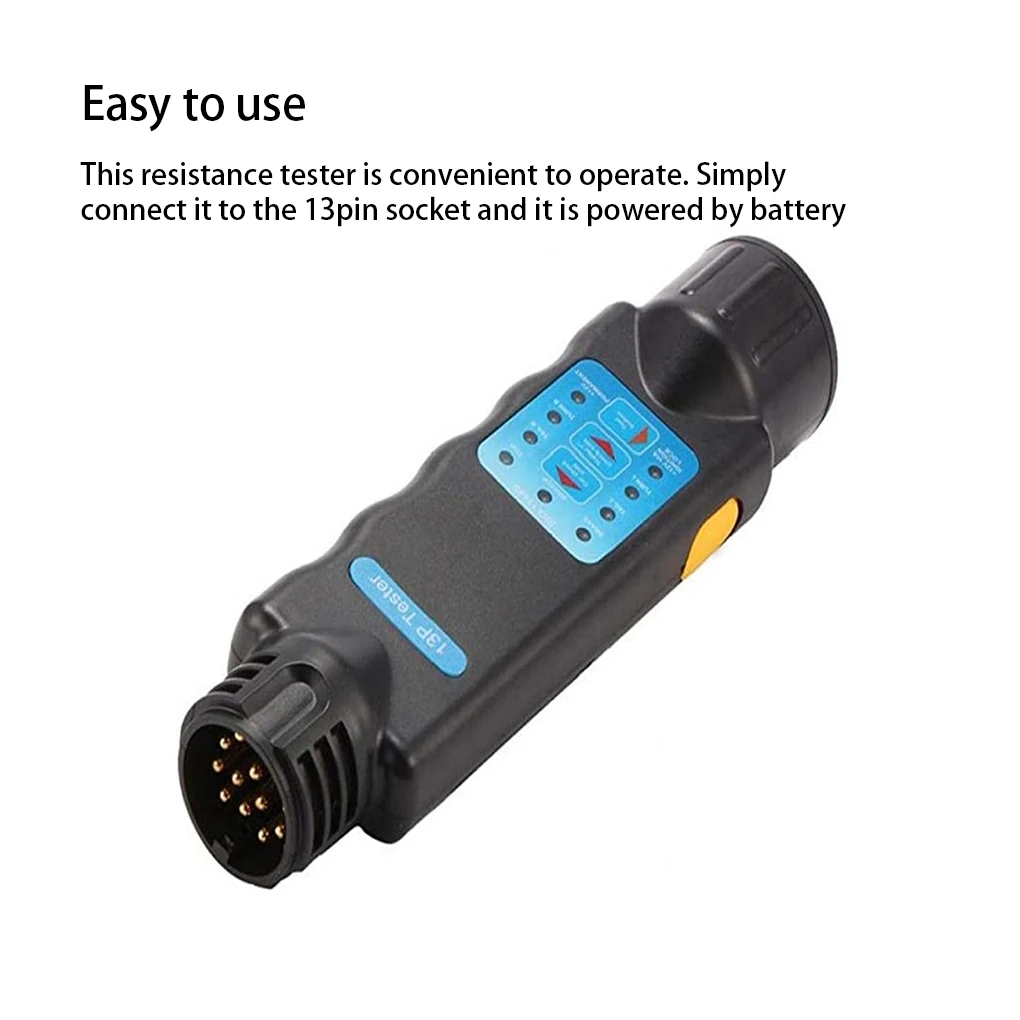 

Universal 13pin Resistance Tester Socket Connector Detector Testing Tool