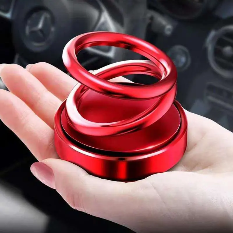 Автомобильный подвесной вращающийся ароматерапия на солнечной энергии двойное