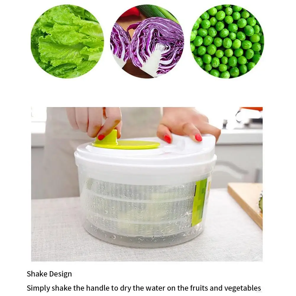 

Vegetable And Fruit Drainer Drainer For Washing And Drying Salads Fruits And Vegetables Kitchen Accessories