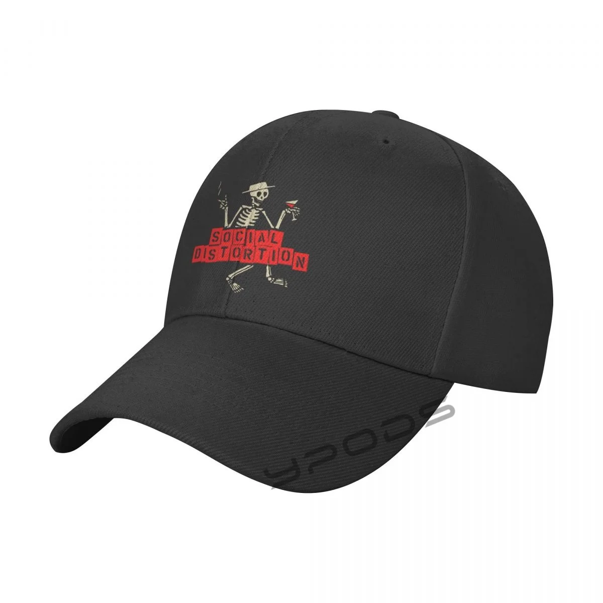 

printing Baseball Snapbacks Social Distortion Adjusted Caps Running Adjustable Hats Flat Beach Gorras