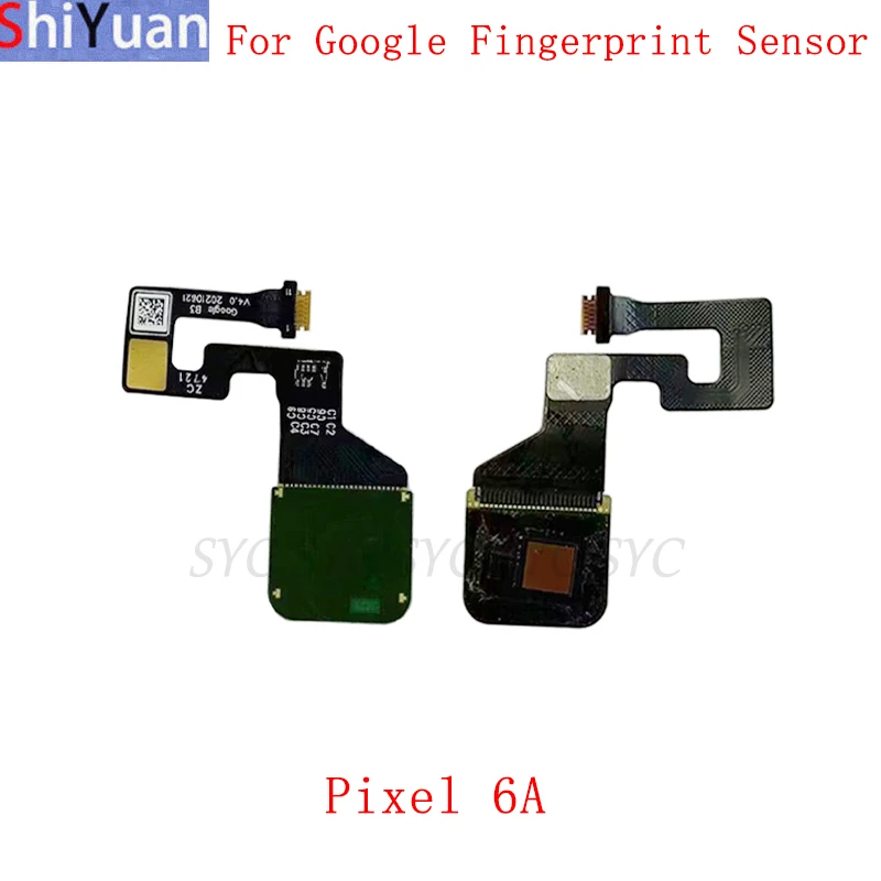 

Original Fingerprint Sensor Scanner Home Button Flex Cable For Google Pixel 6A Touch Sensor Replacement Parts