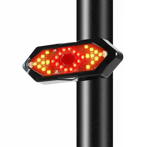 FZCSPEED Задний фонарь для велосипеда с указателями поворота