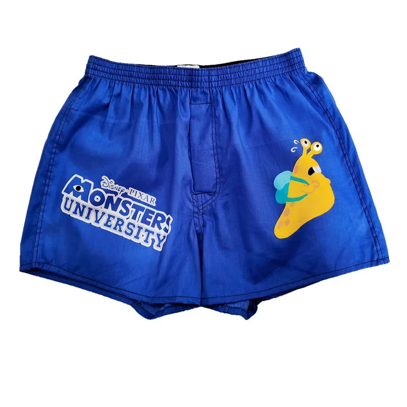 Men's Underwear Home Pants Cotton Cartoon Shorts Loose Sleep Bottoms