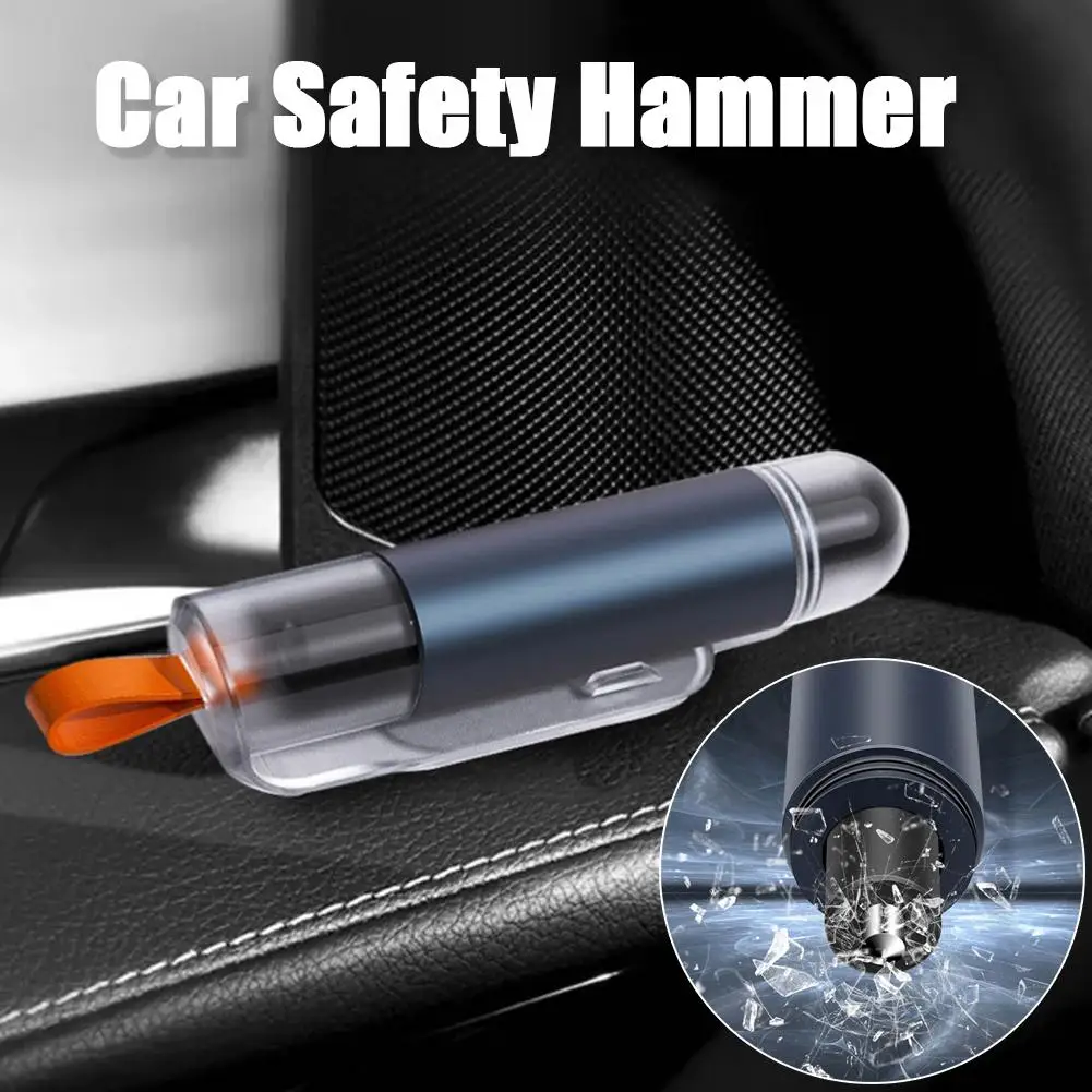 

Автомобильный мини-молоток для безопасности, Автомобильный аварийный молоток для разбивания стекла и окон, резак для ремня безопасности, с...