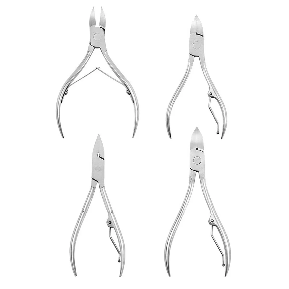 

1pc Professional Feet Toe Nail Clippers Trimmer Cutters Paronychia Nippers Foot Care Nail Tools Eagle-nosed Pliers Nail Picker