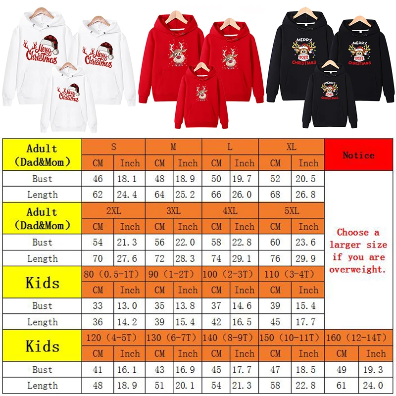 Christmas Sweaters Mommy and Me Clothes Xmas Autumn Father Mother & Kids Cotton Sweatshirts Baby Pajamas Family Matching Outfits images - 6