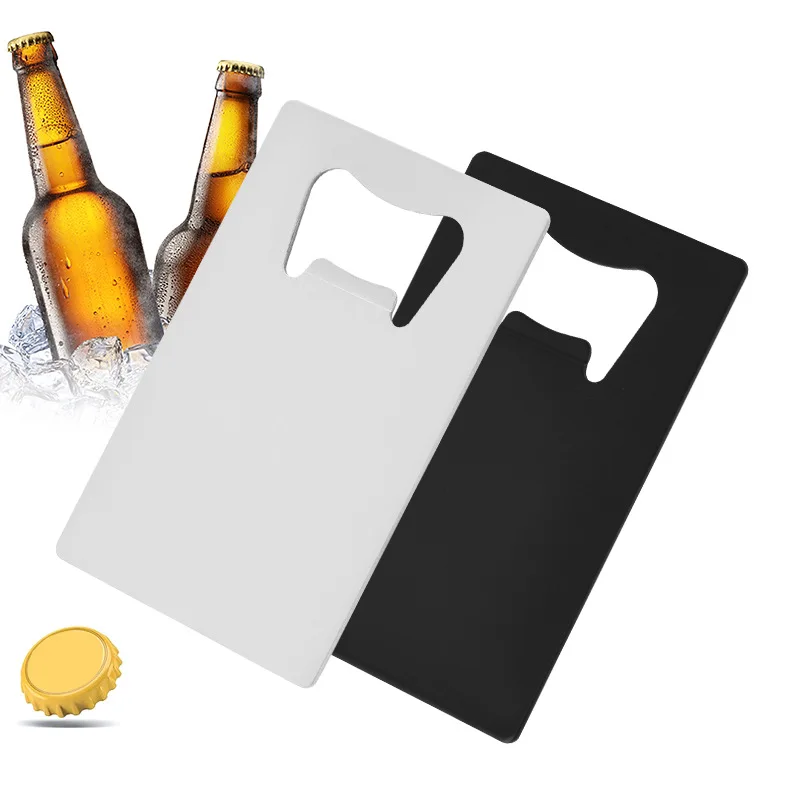 

Rectangular Bottle Opener Credit Card Piece Stainless Steel Beer Bottle Opener Beer Starter Can Opener Kitchen Accessories