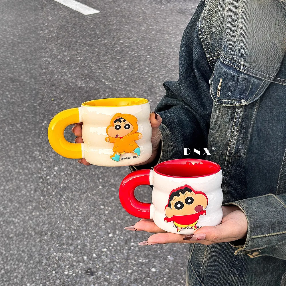 Kawaii новый карандаш Шин-тян магнитная керамическая чашка кружки девушка милый