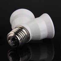 e27 to e27 base light lamp bulb socket 1 to 2 splitter converter lighting lamp accessories adapter socket holder 2in1 conve i1f4