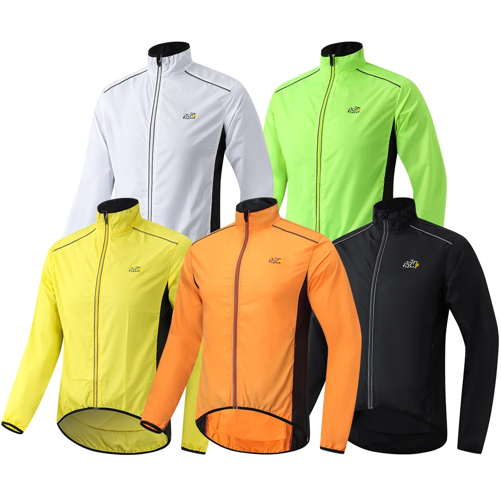 

Мужские велосипедные куртки, ветрозащитная Водонепроницаемая велосипедная куртка, легкая велосипедная куртка для горного велосипеда, вел...