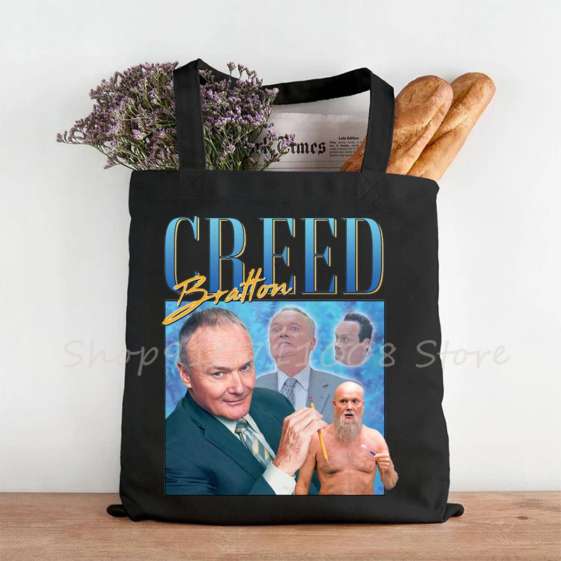 

Холщовый шоппер Biznus Boboddy в стиле ретро 90-х, женские товары, дизайнерские сумки, шоппер Creed Bratton с принтом, забавные подарки