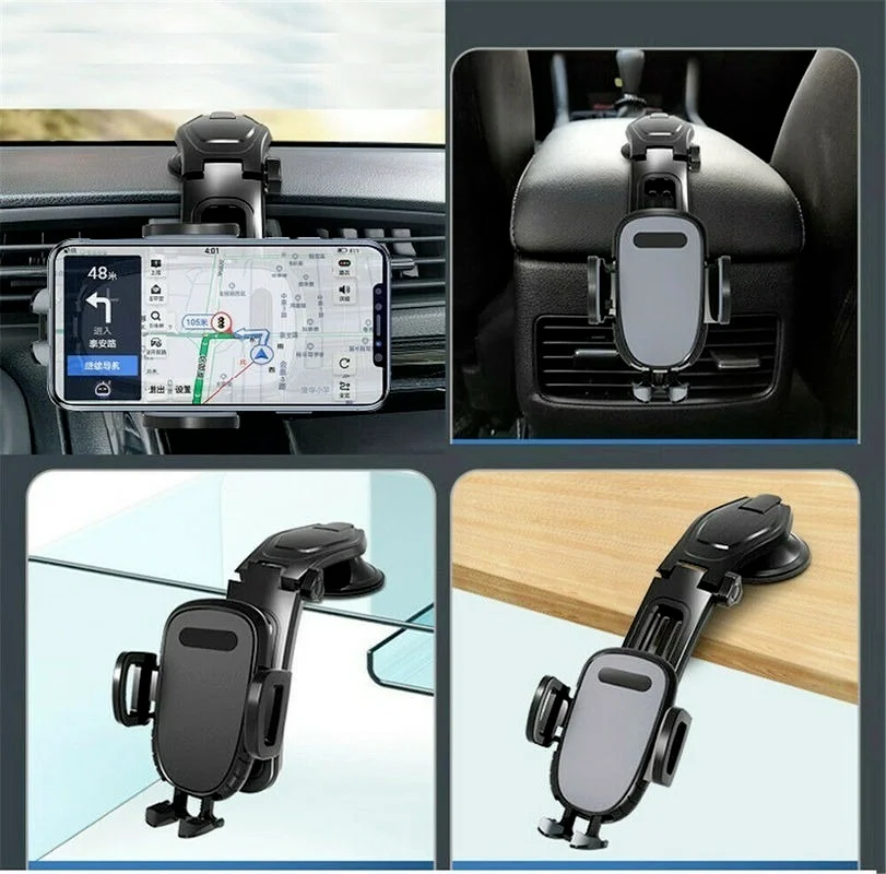 universal car dashboard suction cup phone holder 360 rotatable adjustable auto gps navigation bracket for xiaomi iphone free global shipping