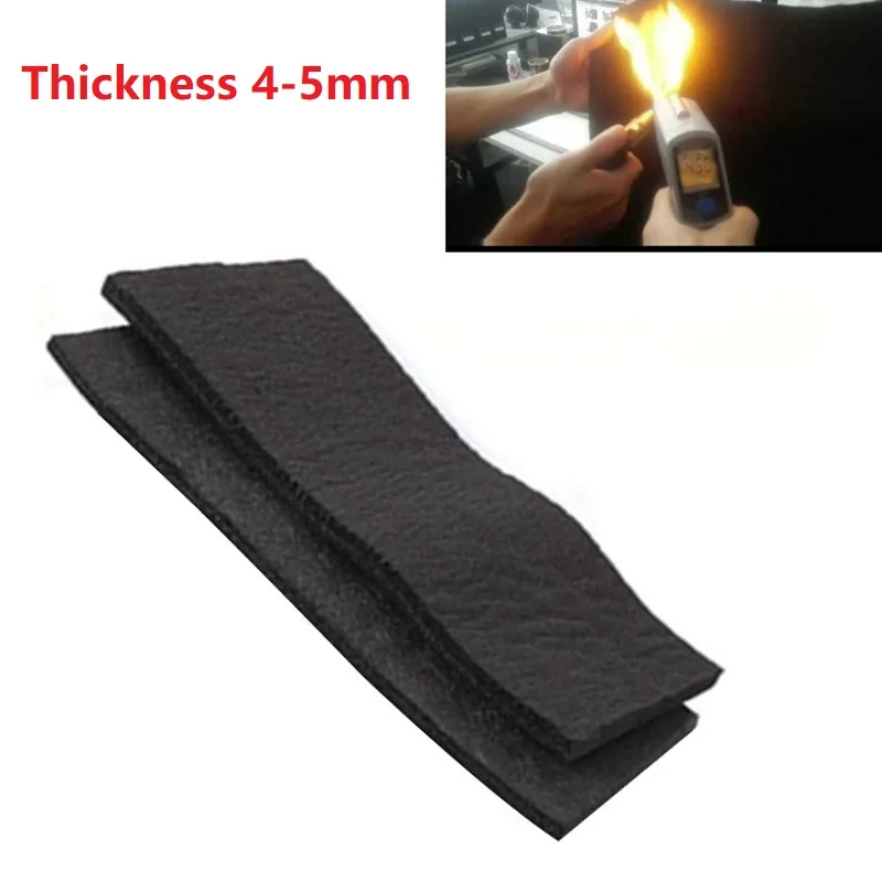 Carbon Fiber Welding Blanket Torch Shield Plumbing Heat Sink Slag Fire Heat Insulation Welding Blanket 50x50cm