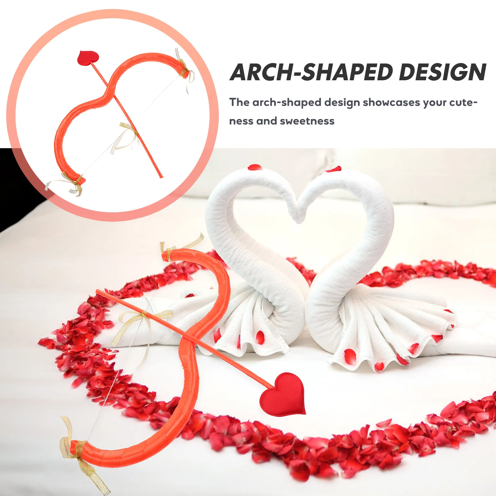 Костюмы для мужчин реквизит аксессуар Купидона бант на день Святого Валентина