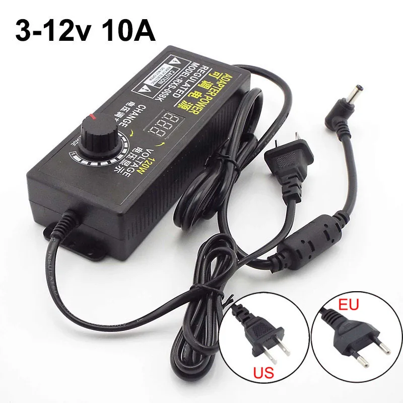 

Регулируемый блок питания QvvCev 3-24В 1-10А