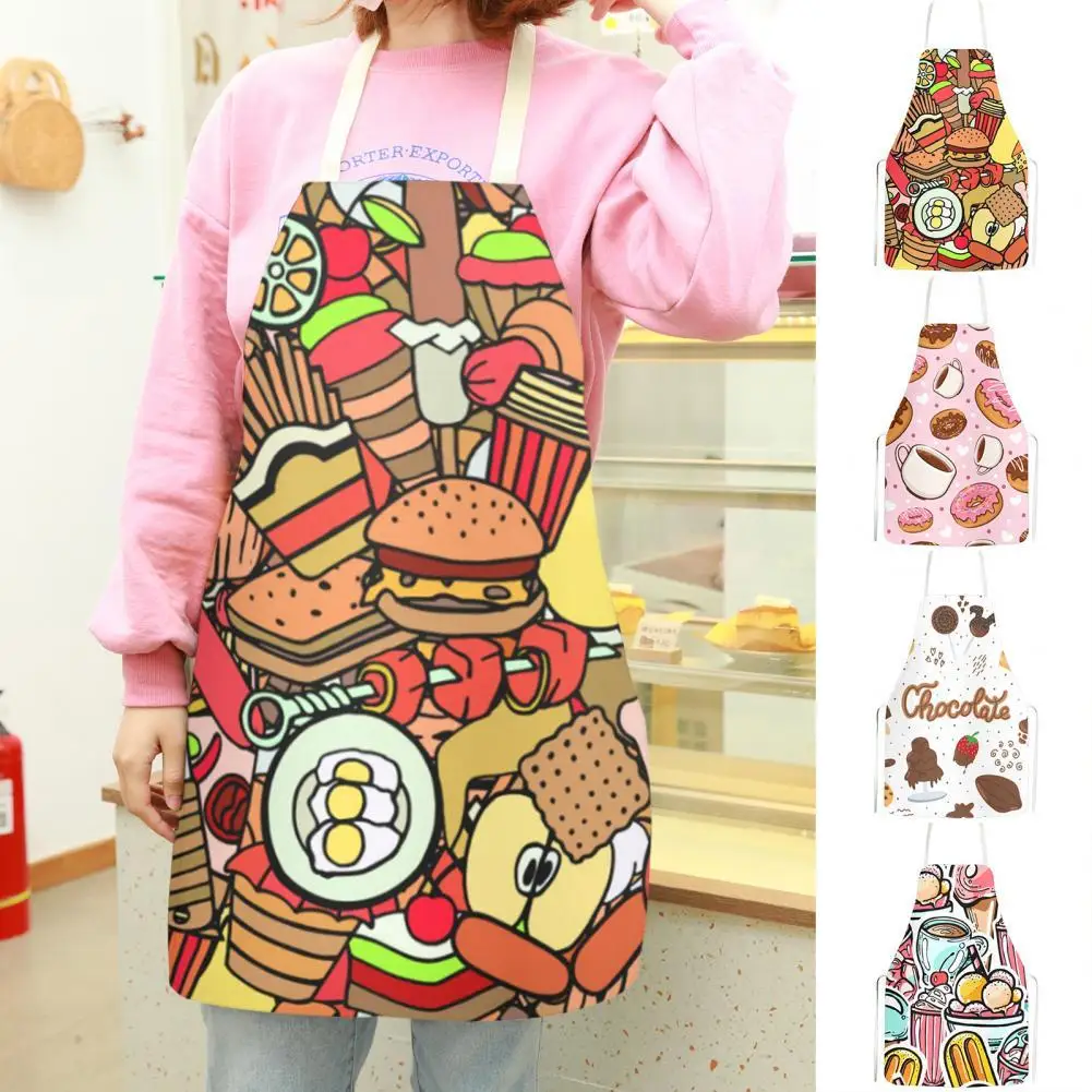 

Фартук для готовки, мягкий на ощупь, универсальный Льняной Фартук, удобный нагрудник, принадлежности для выпечки