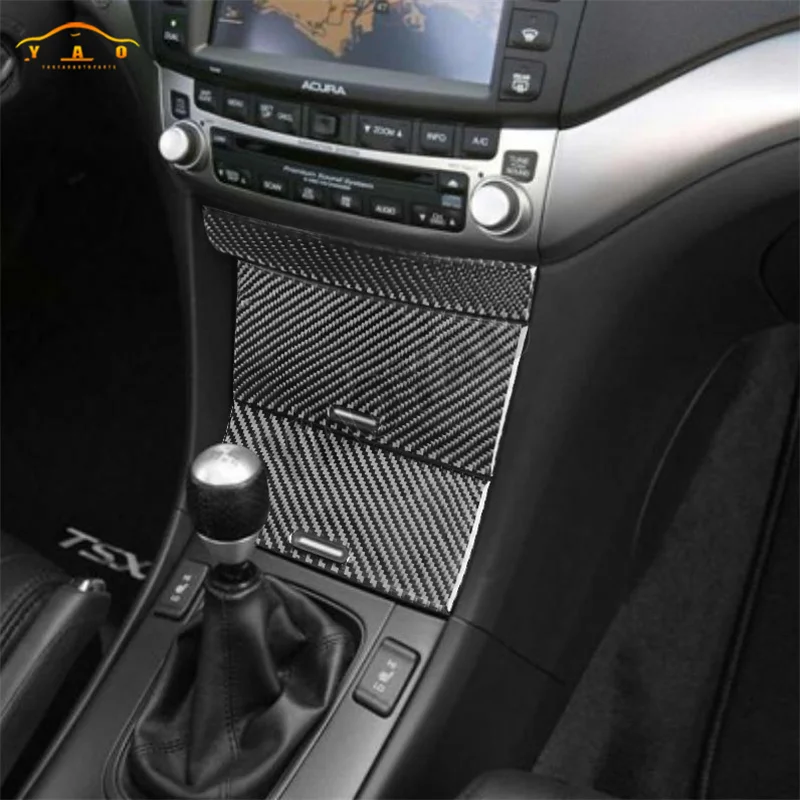 Фото Автомобильная наклейка для Acura TSX 2004 2005 2006 2007 2008, ящик для хранения центральной консоли автомобиля, накладка на прикуриватель, автомобильные аксессуары №4