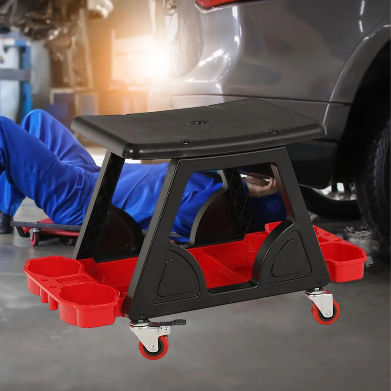 

Garage Shop Creepers Workshop Creeper Seat Stool for Car Washing Car