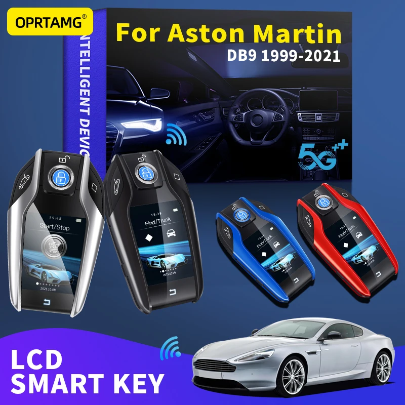 

Модифицированный автомобильный смарт-ключ OPRTAMG для Aston Martin DB9 с ЖК-экраном, дистанционный смарт-ключ 1999 2000 2001 2002 2003 2004 2005 2006 2007 2010 2021
