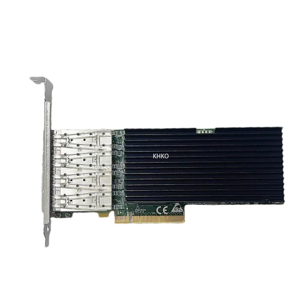 Оригинал для кремниевого четырехпортового 10Gb Ethernet SFP + адаптер сетевого сервера