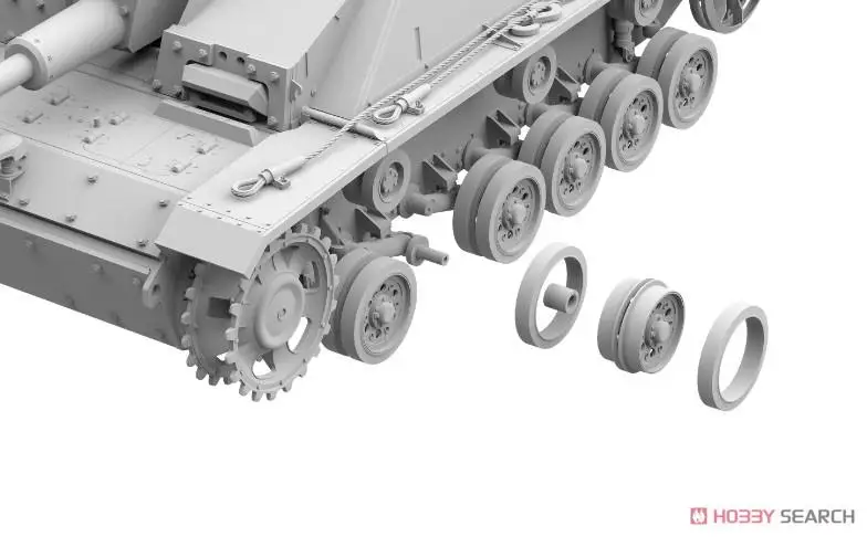 DAS WERK DW16003 1/16 StuG III Ausf. Набор пластиковых моделей G раннего w/Winterketten