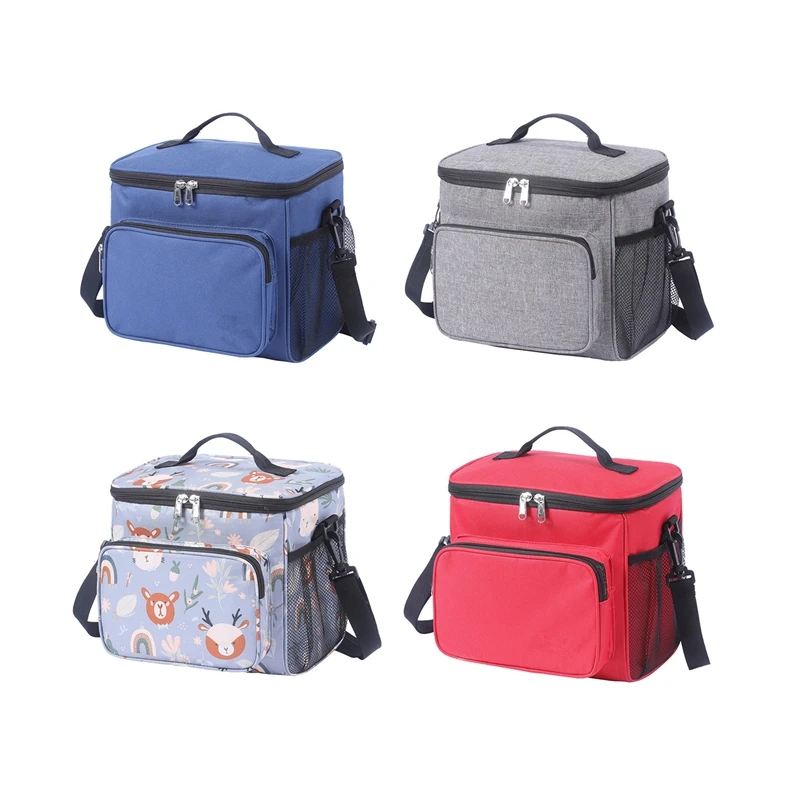 

ASDS-Lunch Bag For Men Women - Lunch Box Leakproof Cooler Tote Portable Freezable Lunch Bag Organizer To Work School Picnic