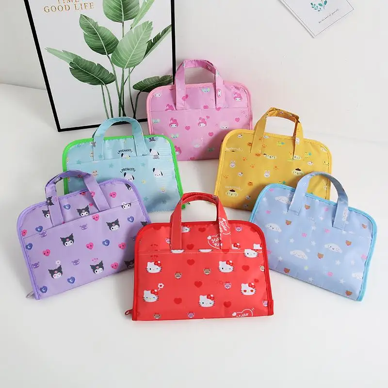 Kawaii Sanrio мультфильм портативная водонепроницаемая сумка на молнии для документов