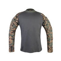 emersongear tactical combat shirts long sleeve t shirt outdoor hiking hunting sports cycling combat tshirt tops jd em8566