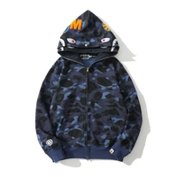 2022 menswomens 3d printed camouflage hooded sweater spring and autumn fashion casual couples jacket