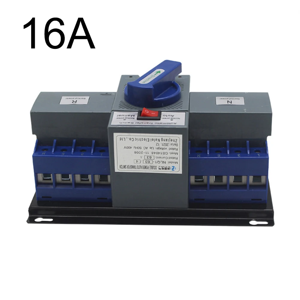 

1 Pc Automatic Transfer Switch Electrical Equipment Emergency For Generator Micro-break Transfer Switch 4P AC400V