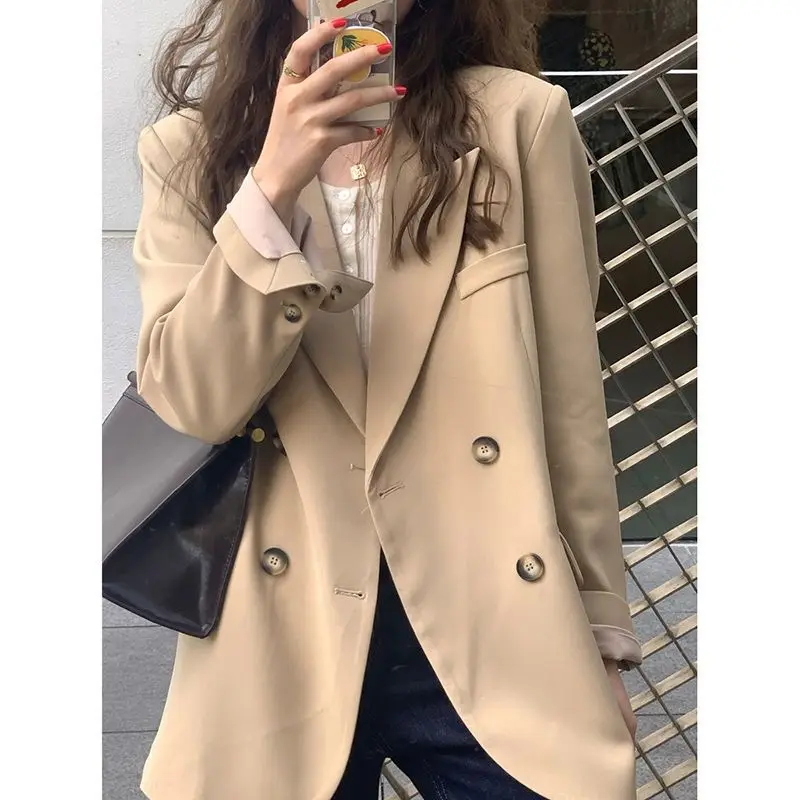 Шикарный и стильный женский осенний Блейзер UNXX 2023 года свободного кроя