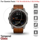 Аксессуары закаленное стекло для смарт-часов Garmin Fenix 6S 6X 6 Pro 5 5S 5X Plus 7S 7 7X Защитная пленка для экрана с защитой от царапин