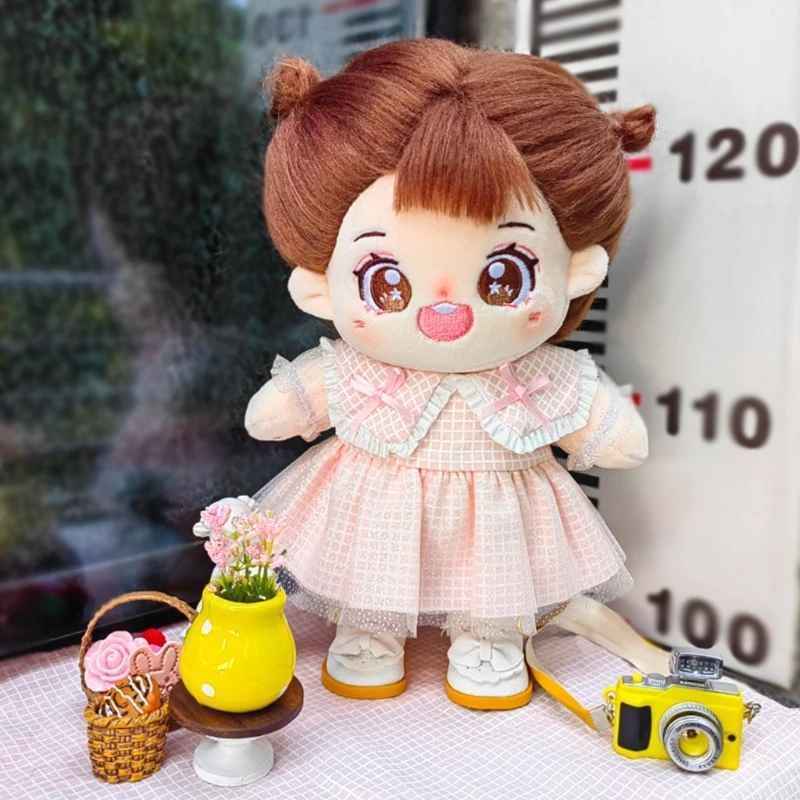 

Детские реалистичные Reborns 20 см, хлопковые плюшевые настраиваемые платья, милый идол для детей, коллекционный подарок