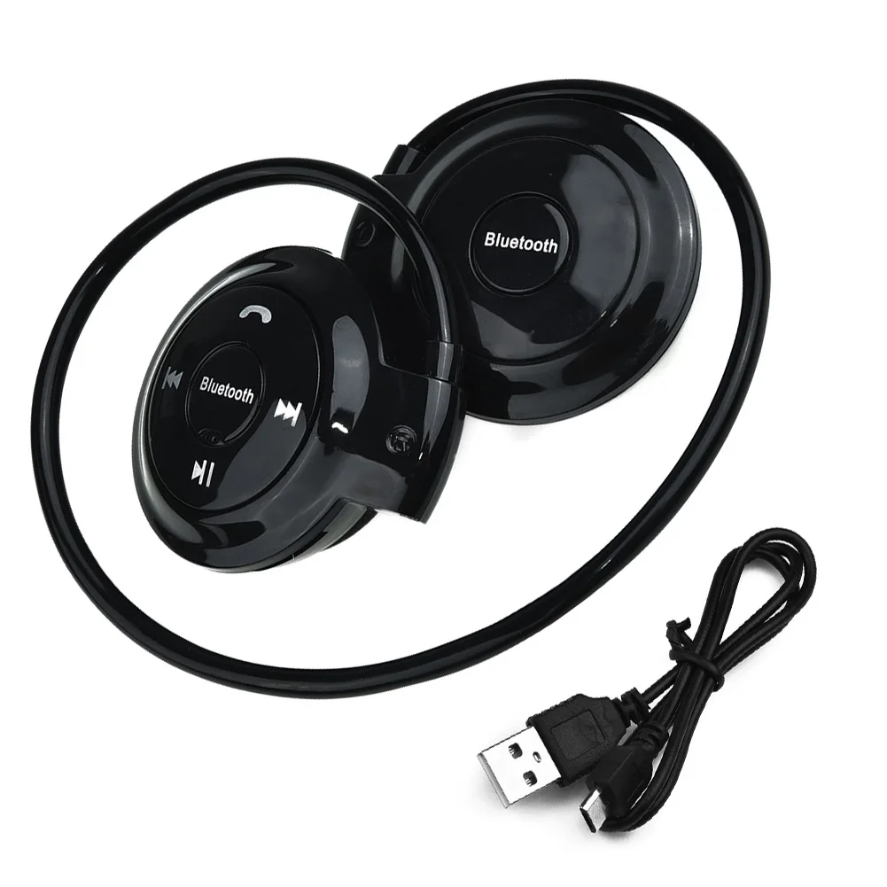 

Wireless Bluetooth Ear Hook Headphone Headset Stereo Earphone Kit Running Sports