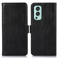 nord2 5g 2021 leather texture wallet case for oneplus nord 2 flip case retro card slot magnetic book cover one plus nord 2 etui