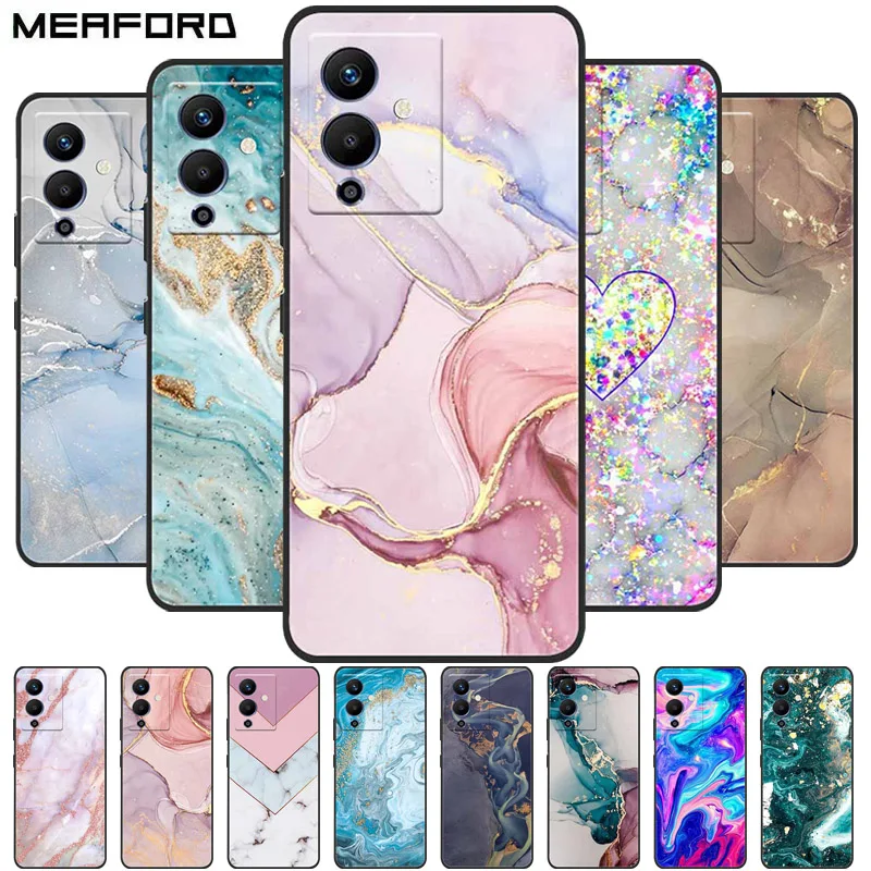 

For Infinix Note 12 Pro 5G Case X671B Fashion Marble silicon Soft TPU Back Cover For Infinix Note12 Note 12 Pro 5G Phone Cases