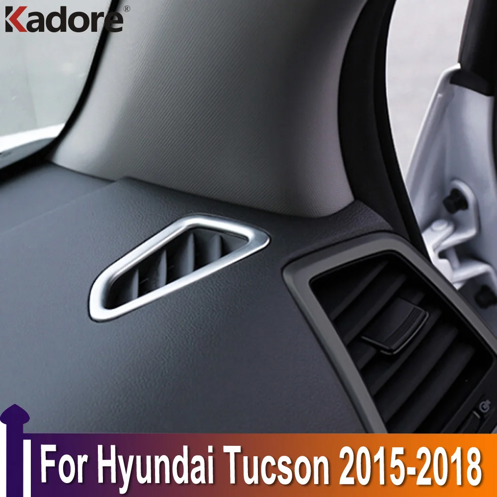

Матовые аксессуары из АБС-пластика для Hyundai Tucson 2015 2016 2017 2018