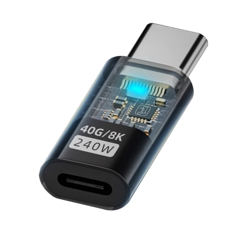 Адаптер USB C к типа 100 Вт гнездовой преобразователь заряда передача данных 40 Гбит/с