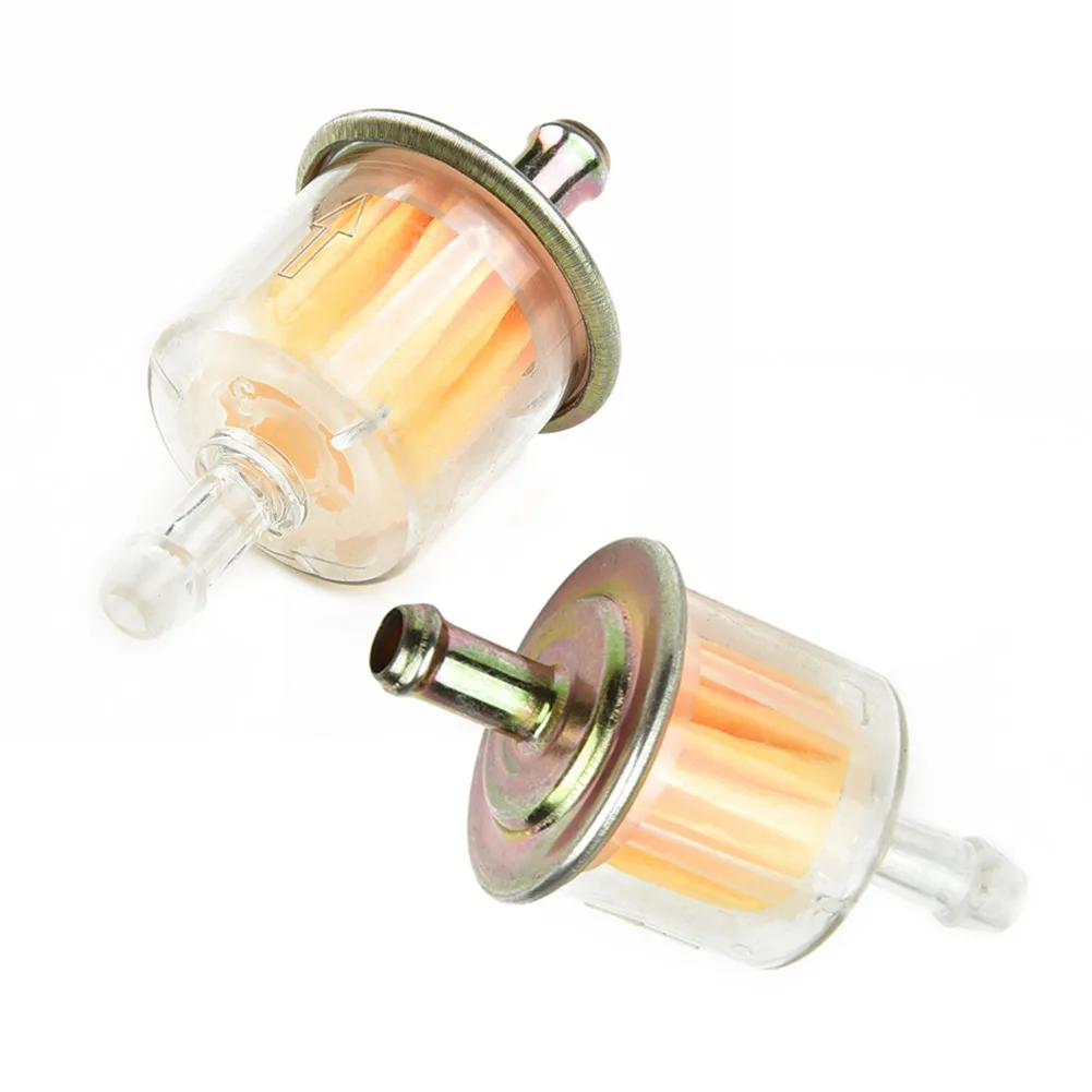 

Accessory Fuel Filter Parts 5pc Industrial Inline Gas Fuel Line Motorcycle RV's Replacement Tractors Trucks 5/16\"