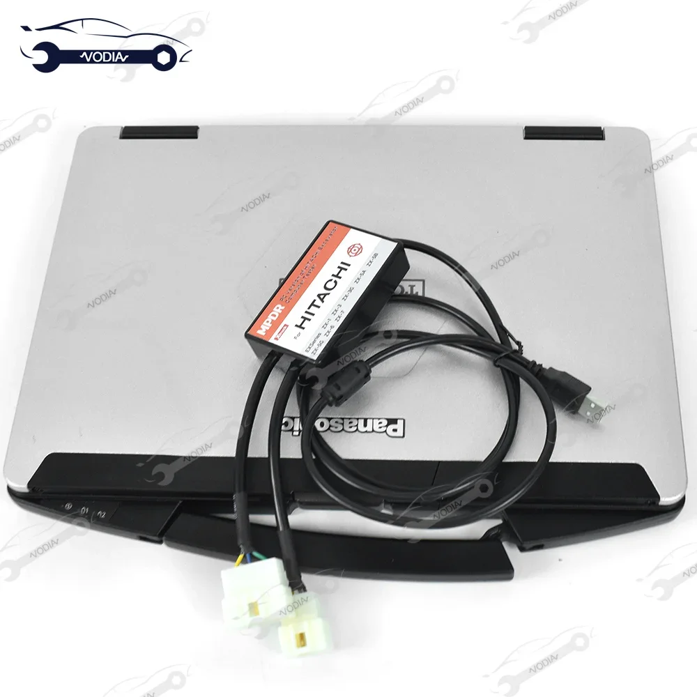 Сканер для диагностики экскаватора Hitachi с программным обеспечением mpdr 3 9 и