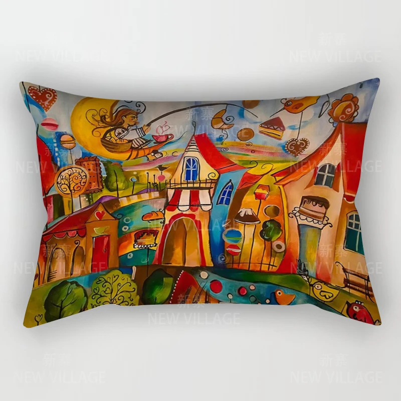 

Декоративные наволочки из плюша, PRINTED