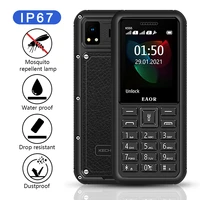 EAOR IP67 Waterproof Rugged Phone Dual SIM 2500mAh Big Battery Feature Phones with Mosquito Repellent Lamp Flashlight Bar Phone