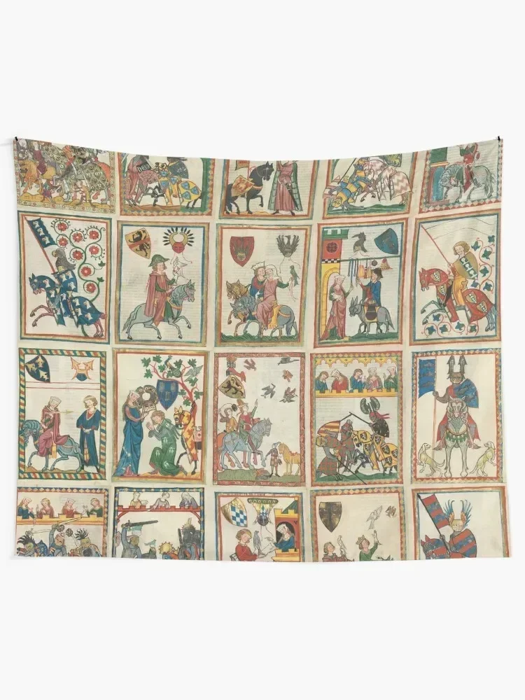 Codex Manesse гобелен украшения для спальни роскошное украшение гостиной